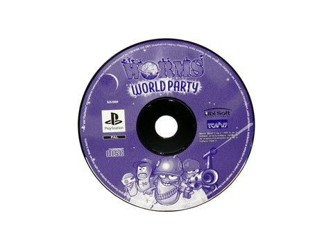 Worms World Party (PS1) (Disc)